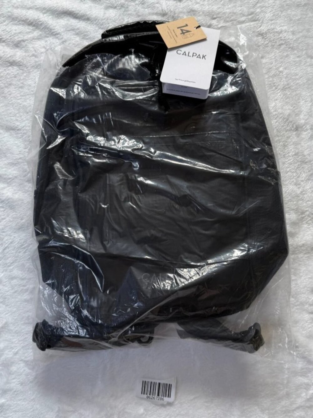 NWT CALPAK Terra 26L Laptop Duffel Backpack Obsidian BPT2201